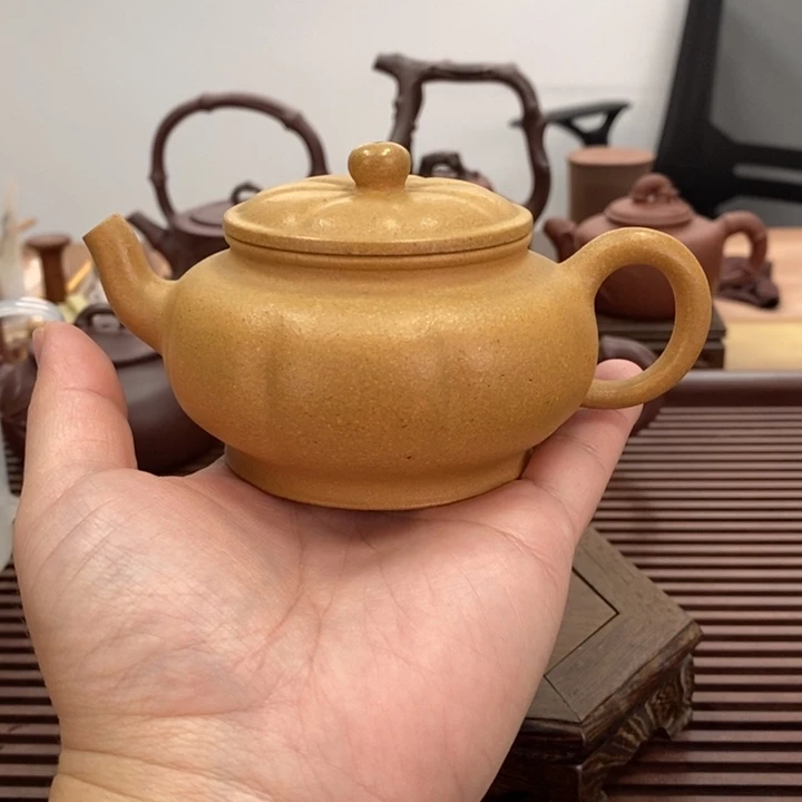 紫砂茶壶鼓韵180毫升福利壶