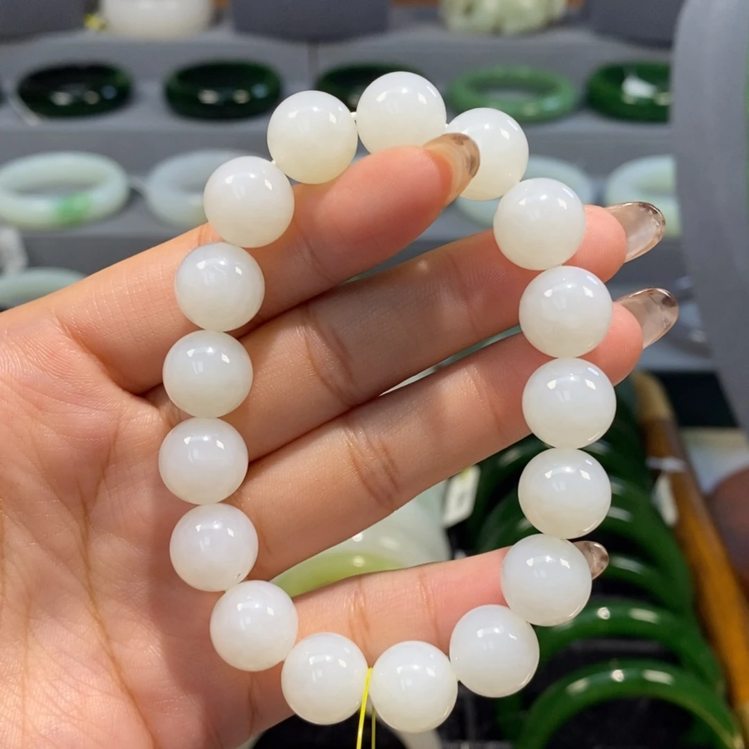 和田玉未镶嵌手串