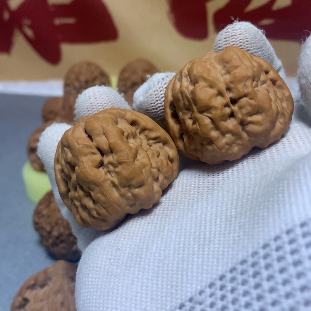 把件文玩核桃40延庆蛤蟆头