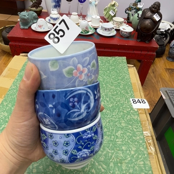 瓷片呀工艺品摆件瓷器摆件正能量