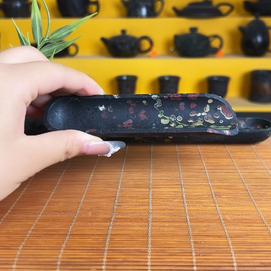 安山玉一把玉壶高品茶则