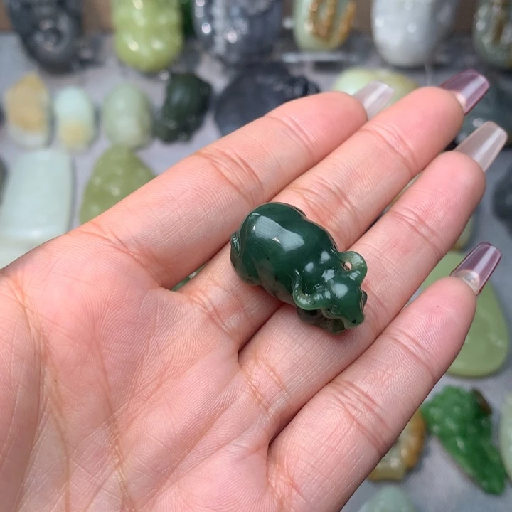 和田玉挂件未镶嵌