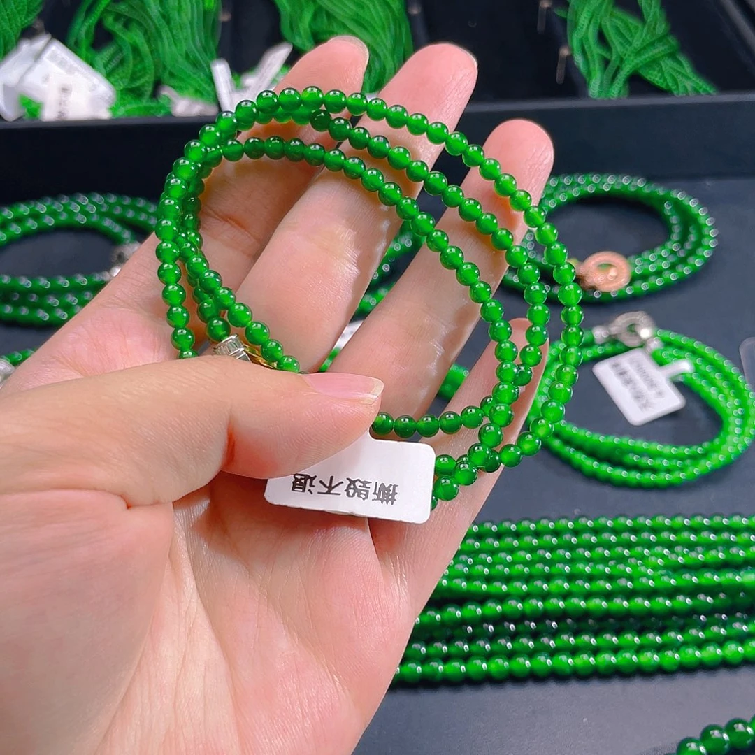 翡翠未镶嵌颈饰888888888
