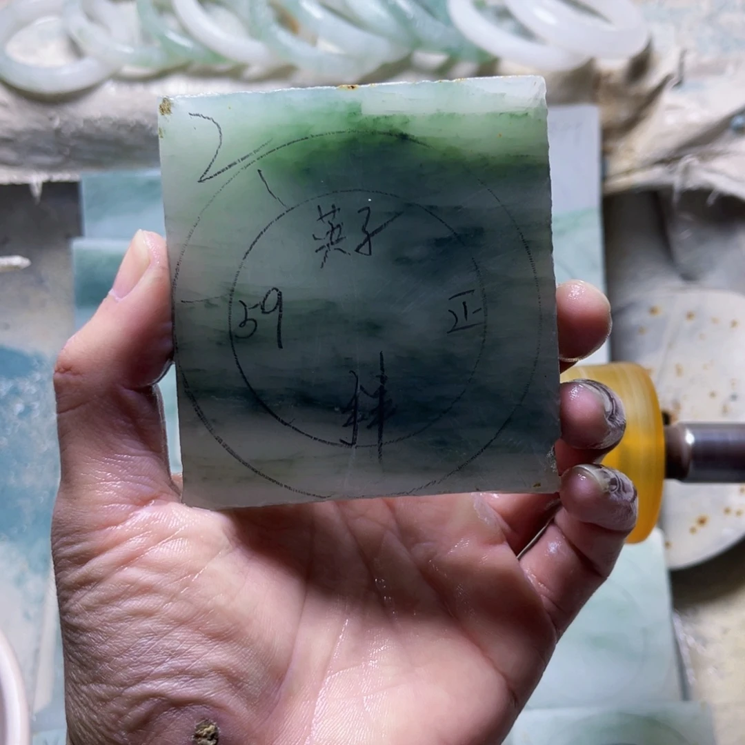 英***子定制石英质玉（天山翠）定制款59