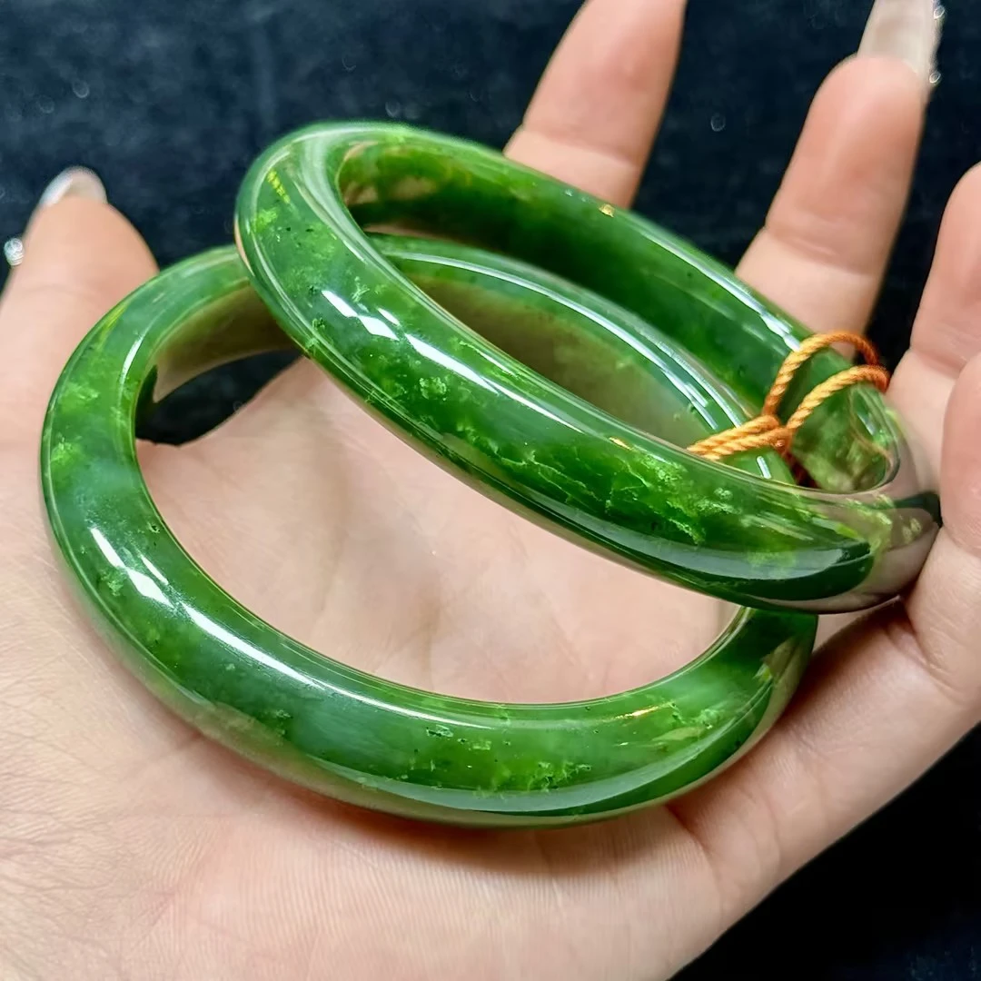 【CH】和田玉碧玉手镯（多样性发其一）