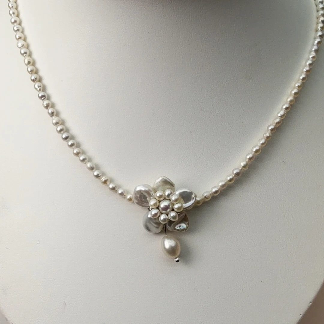 颈饰淡水珍珠未镶嵌