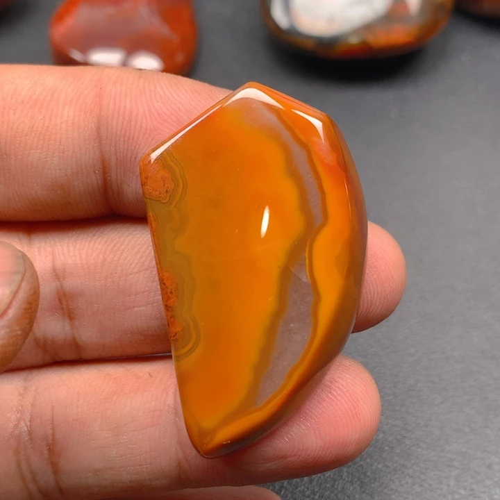 玛瑙/玉髓颈饰未镶嵌逐*