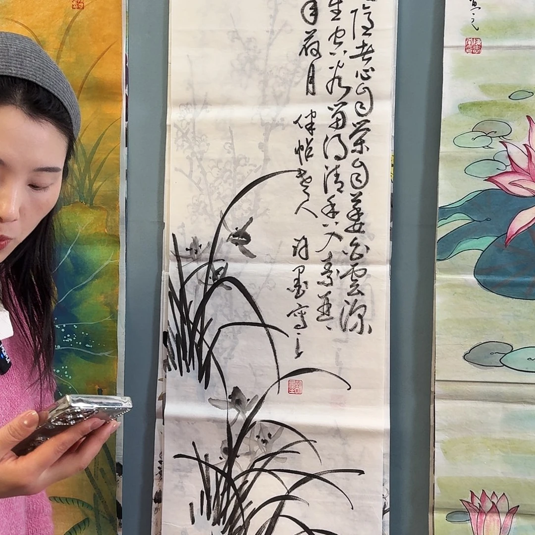 纯手绘国画作品好看