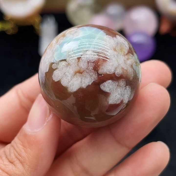 水晶天然水晶未镶嵌草**菁