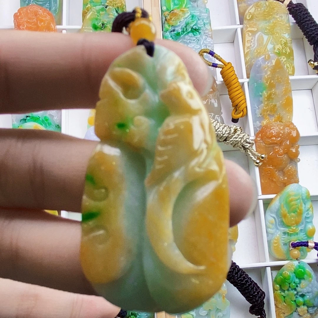 颈饰未镶嵌翡翠翡翠