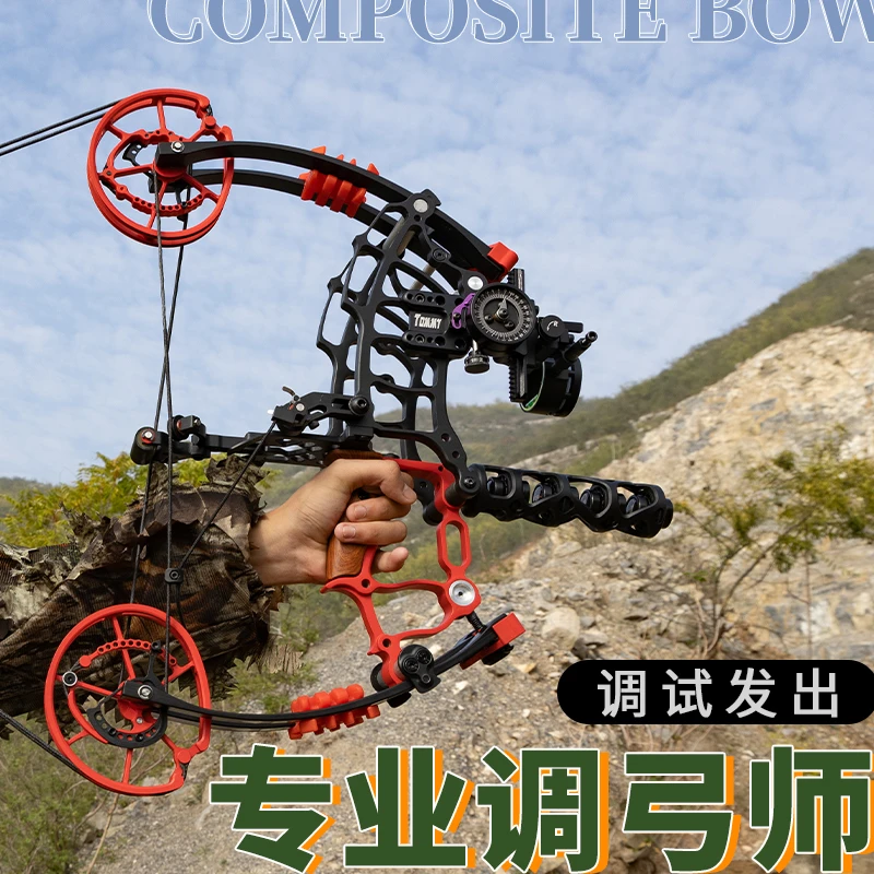 【恶棍经济款】钢珠两用小型复合弓专业户外高精度运动设计器材