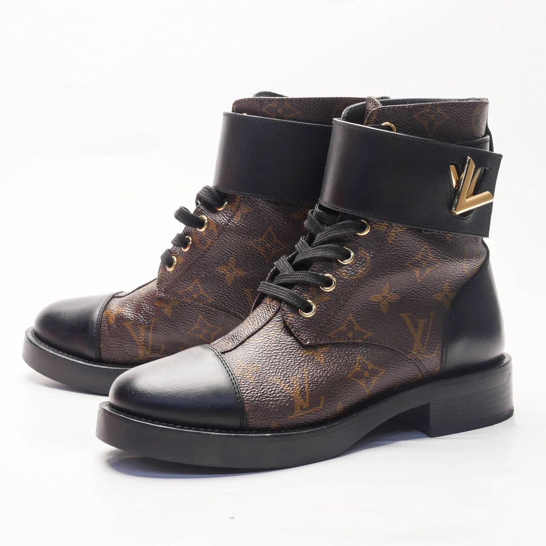99新 LouisVuitton/路易威登 /35.5/老花靴/97新