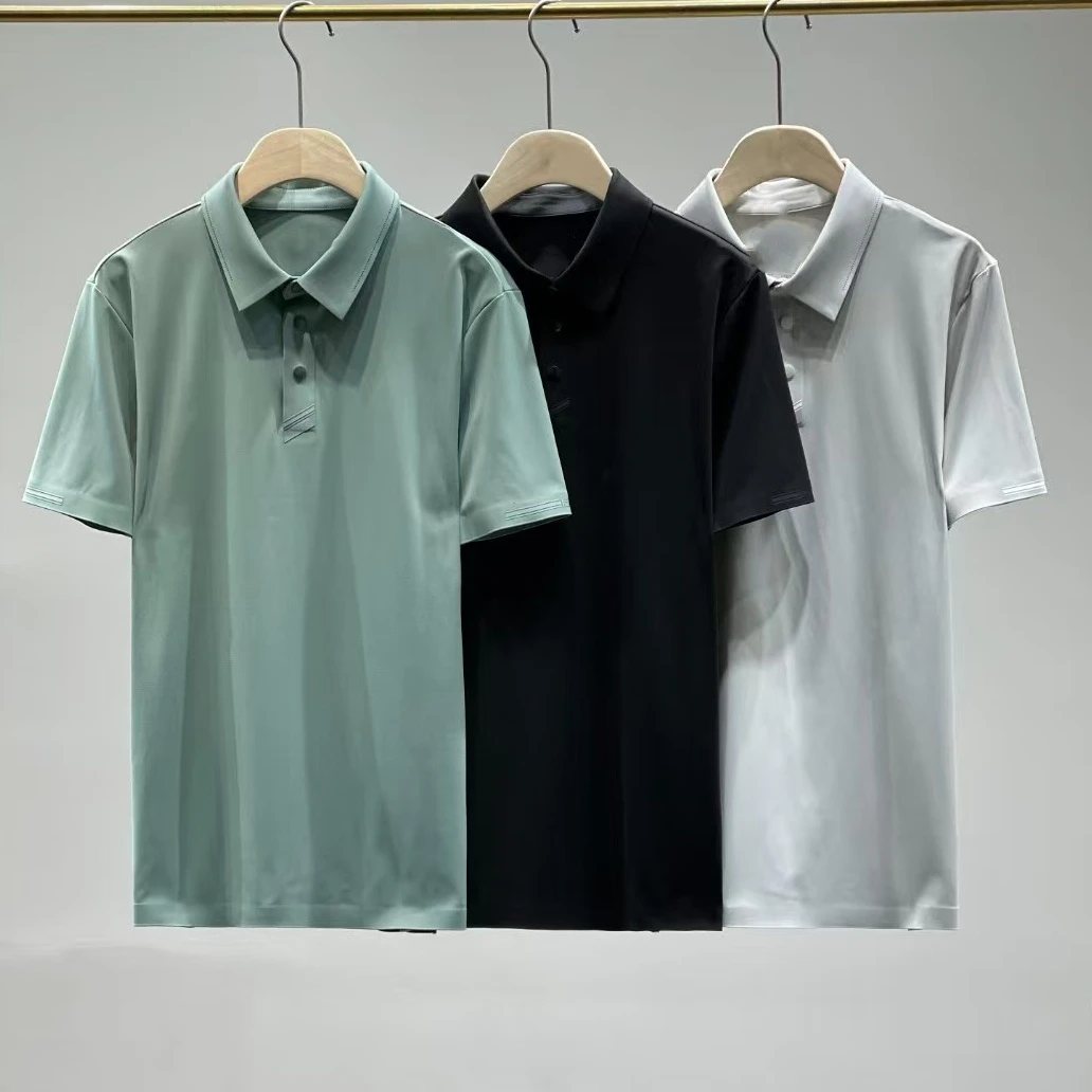 男款商务高端舒适面料三色POLO衫F