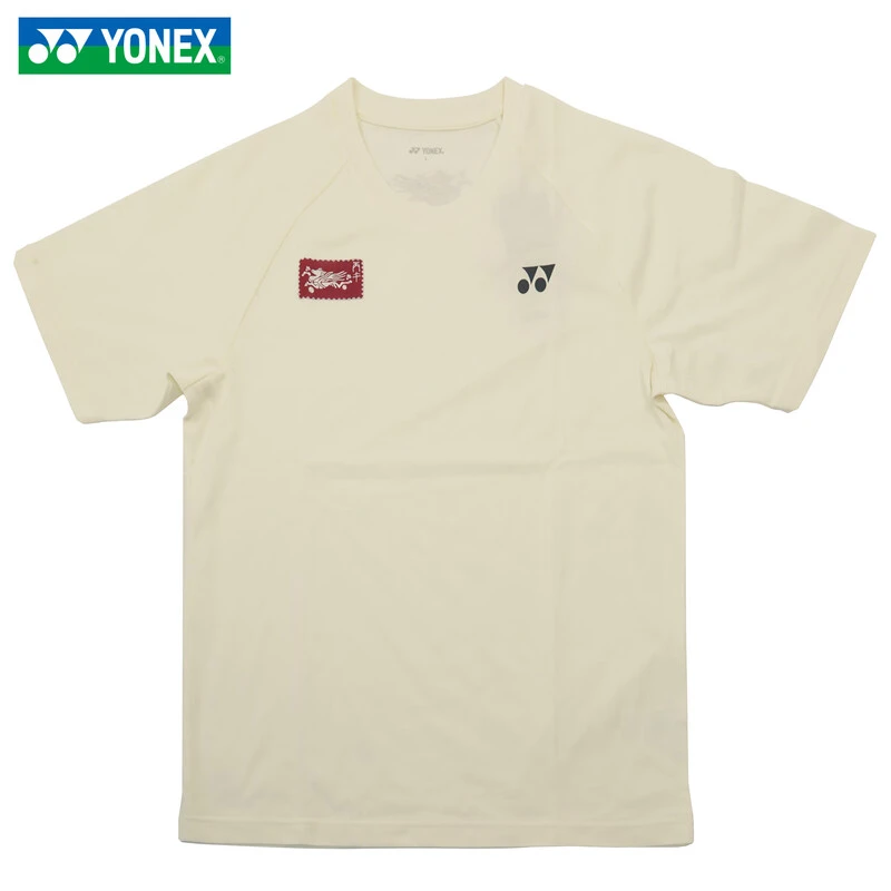 YONEX/尤尼克斯新款羽毛球服男女速干透气上衣圆领（马年限定系列）