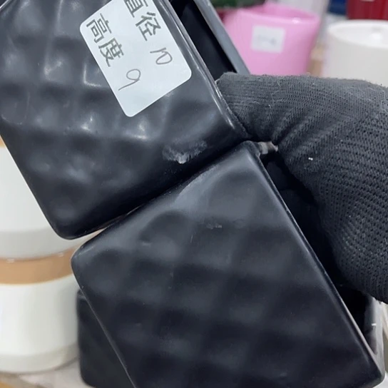 多肉绿植陶瓷花盆9.9包邮，有孔