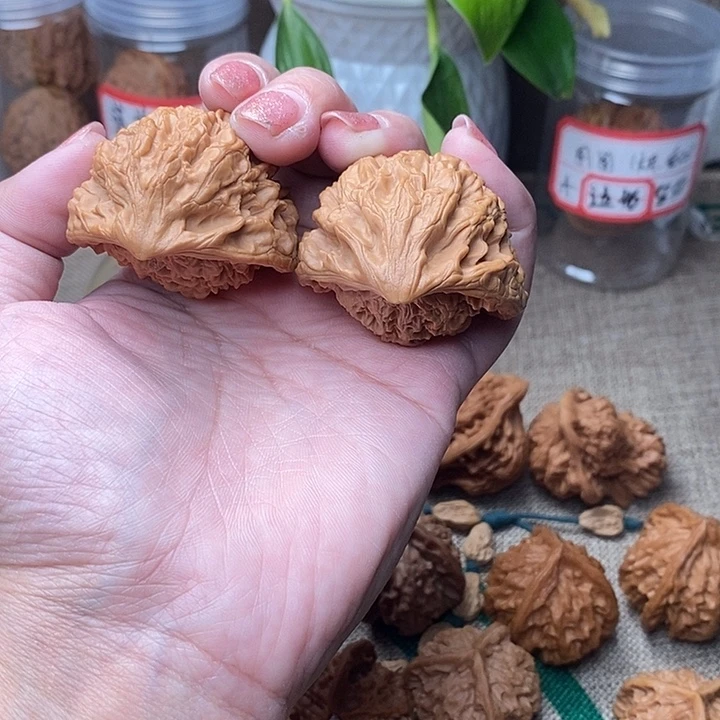邪***滑文玩核桃吊坠蛇头