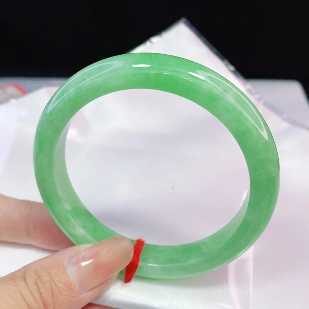 未镶嵌手镯翡翠57正圈