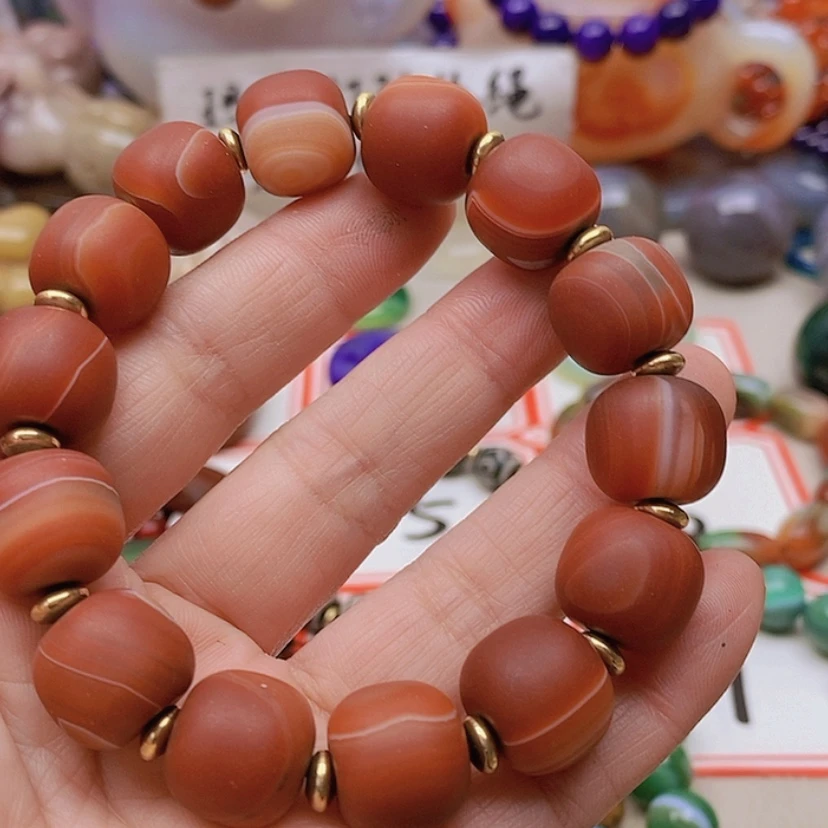 【闪购商品】未镶嵌玛瑙/玉髓珠宝半成品茗****业