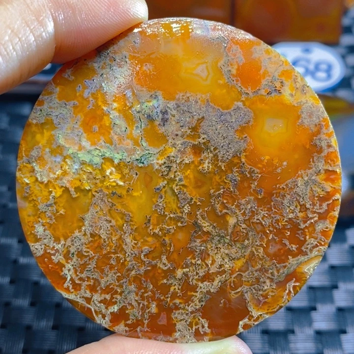 玛瑙/玉髓颈饰未镶嵌清**月
