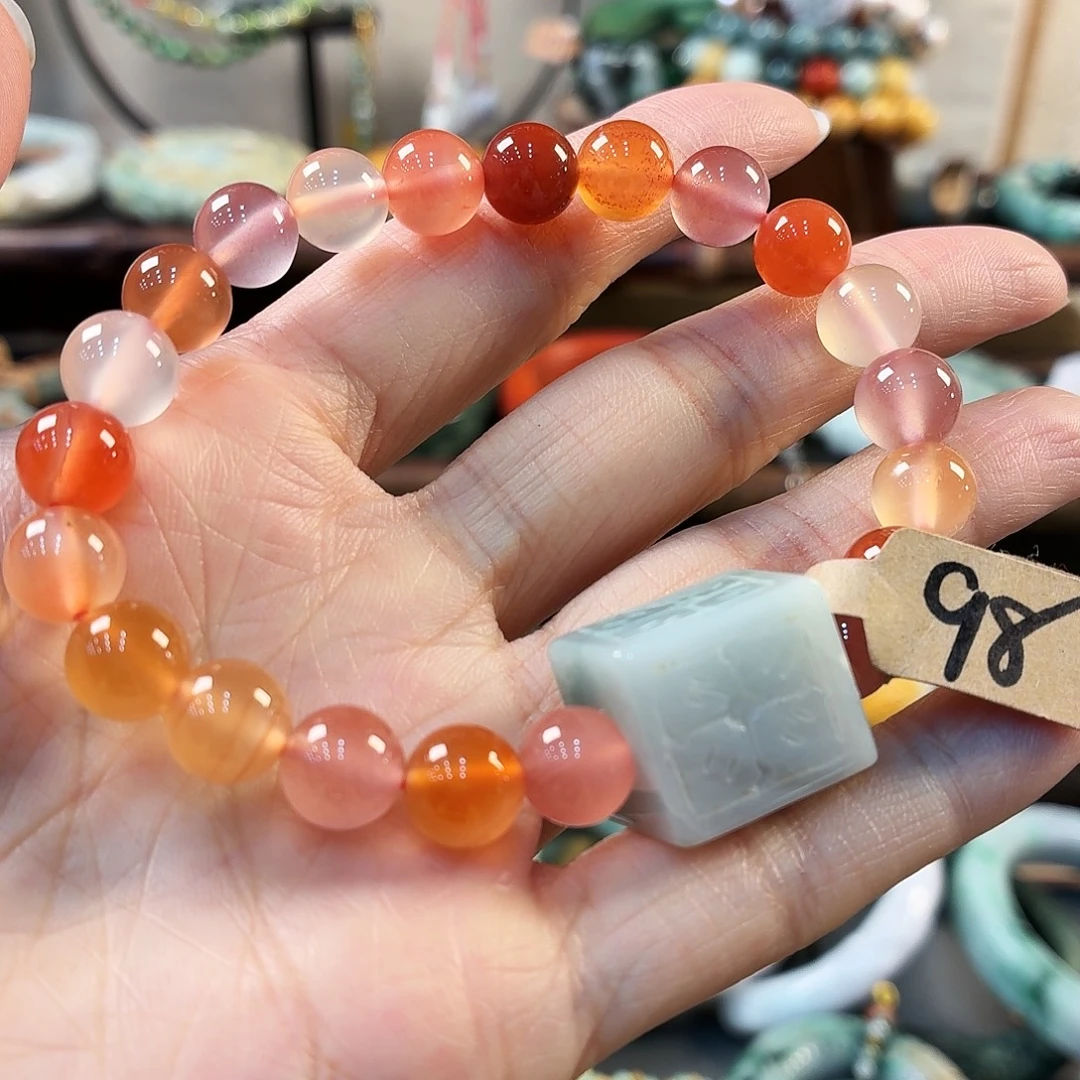 翡翠未镶嵌手链手串