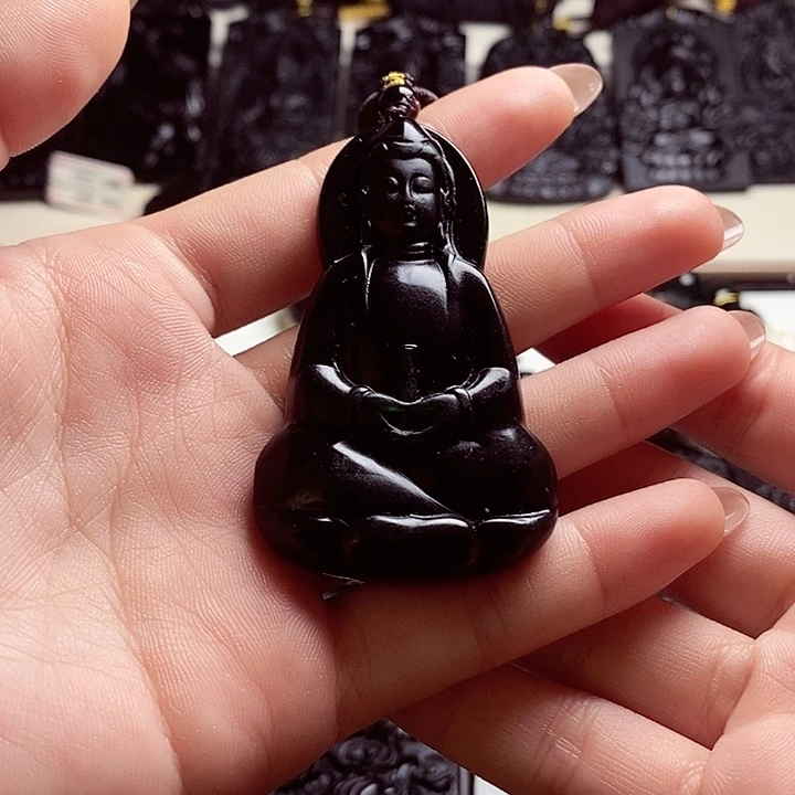 天然缅料A货素衣观音