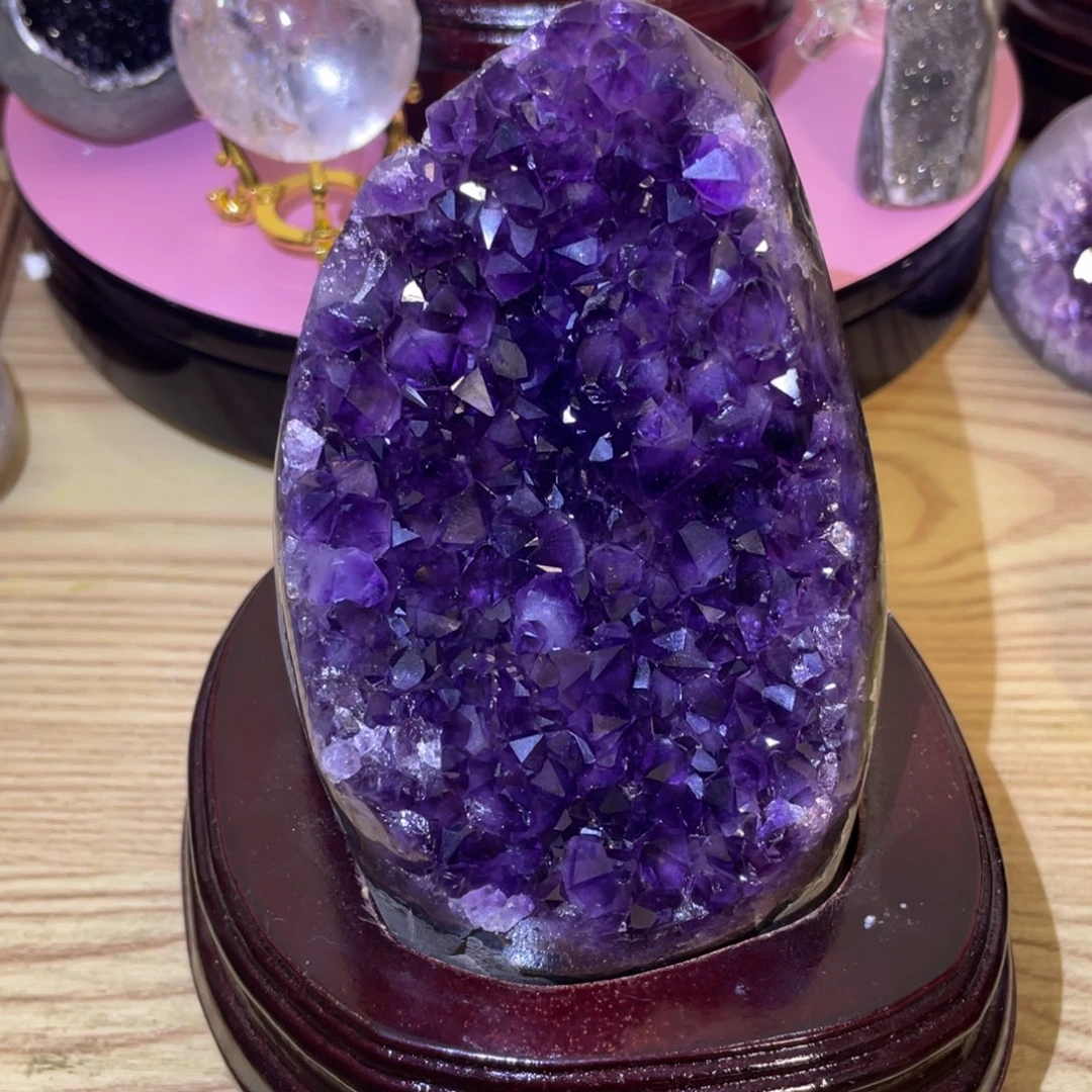 未镶嵌大型摆件（非配饰）紫晶