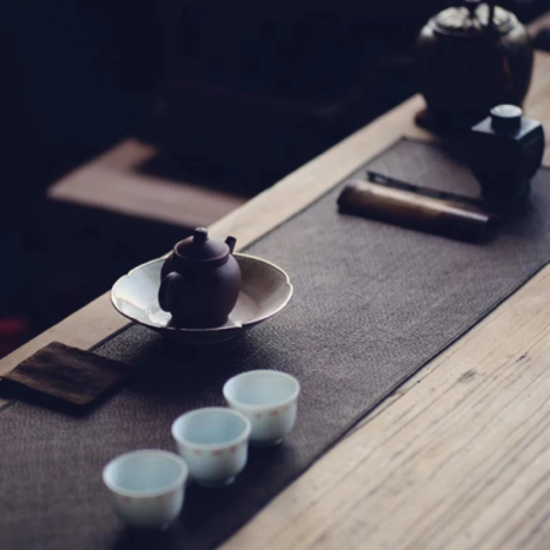 舒砚北記-老草编细路可样包浆老味足老纯手工编织茶席茶道零配件