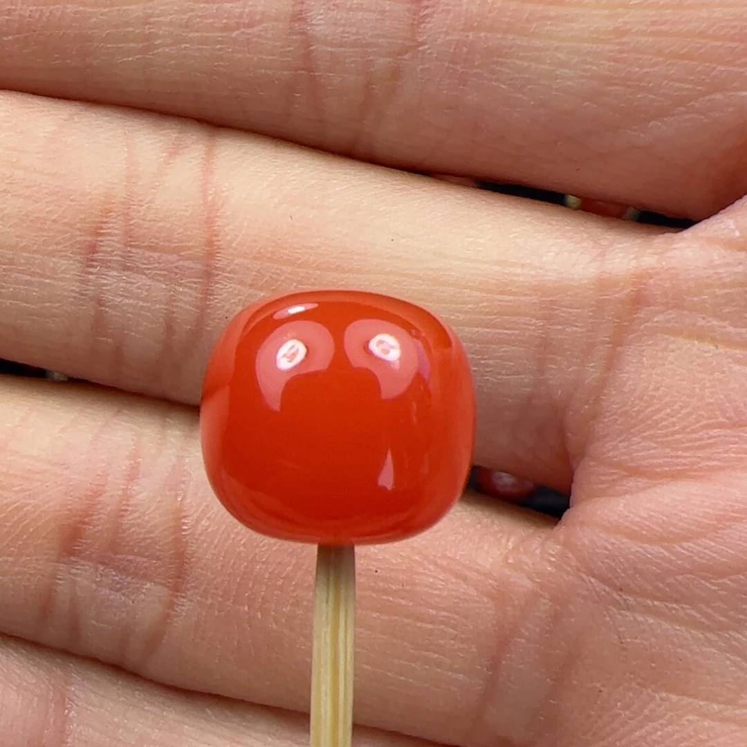 未镶嵌珠子南红玛瑙煎*