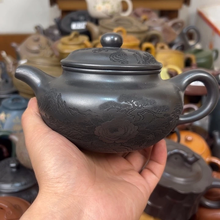 茶壶紫砂紫砂壶微瑕