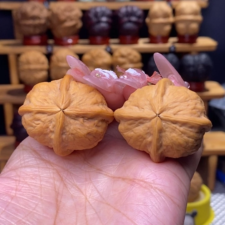 文玩核桃把件神木王鼎27号38尺