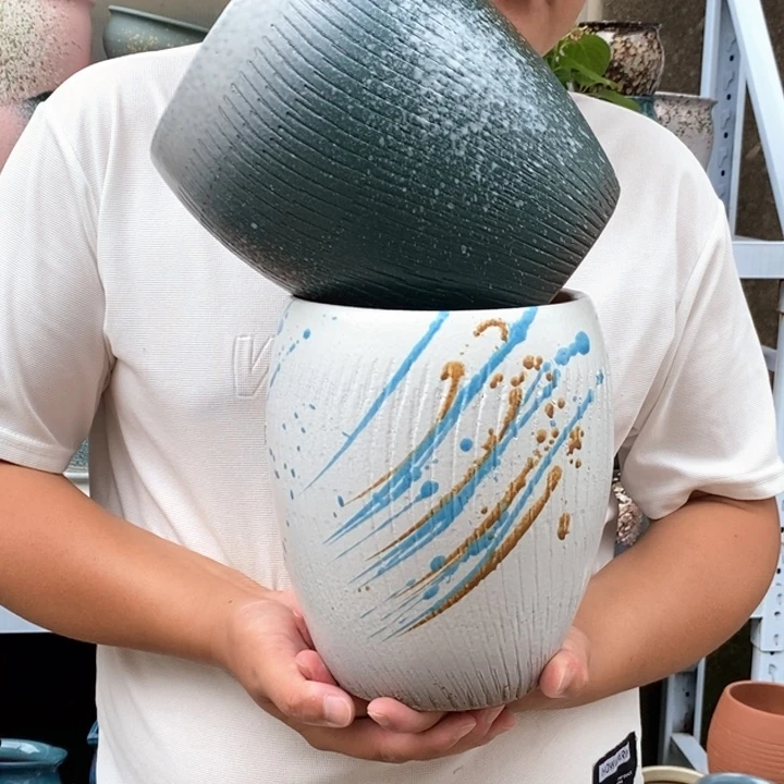 花盆紫砂口16高20福利