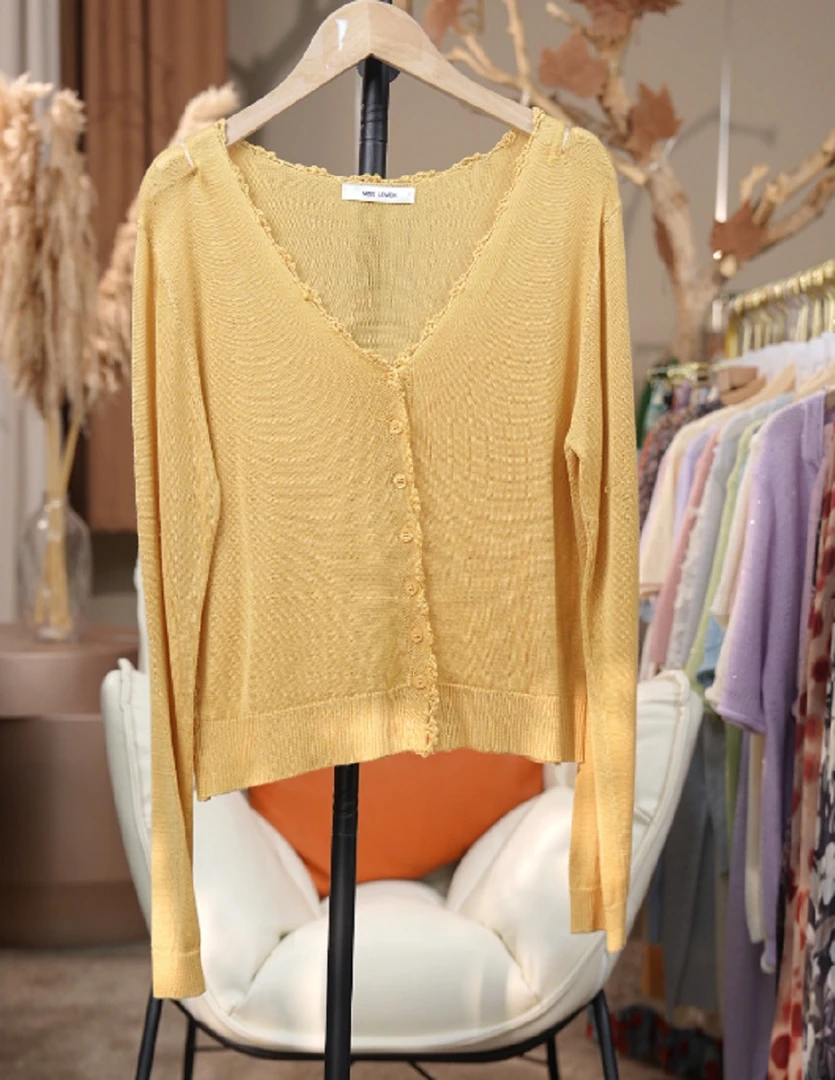 2025春夏季-Q5926新款百搭薄款云朵空调防晒针织衫-2