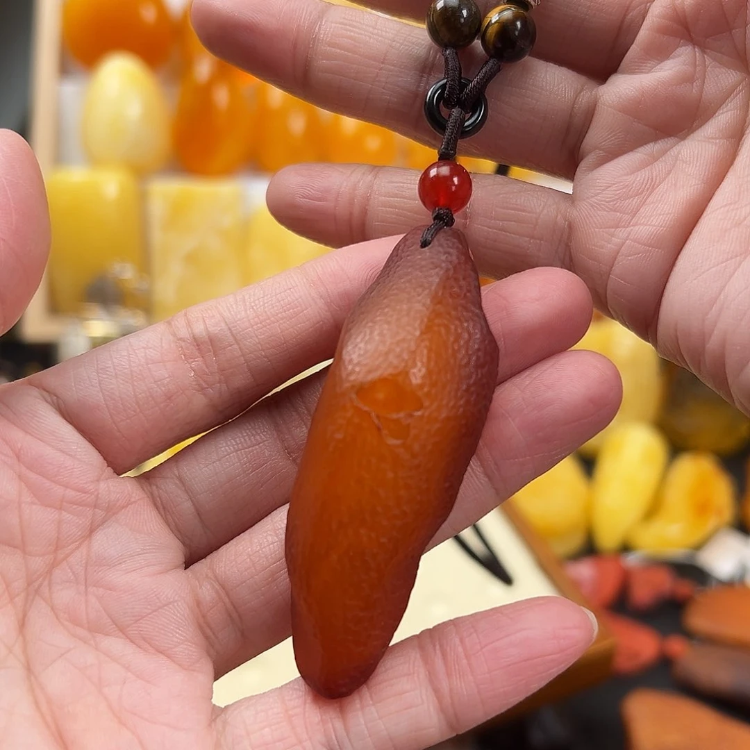 蜜蜡颈饰未镶嵌蜜蜡