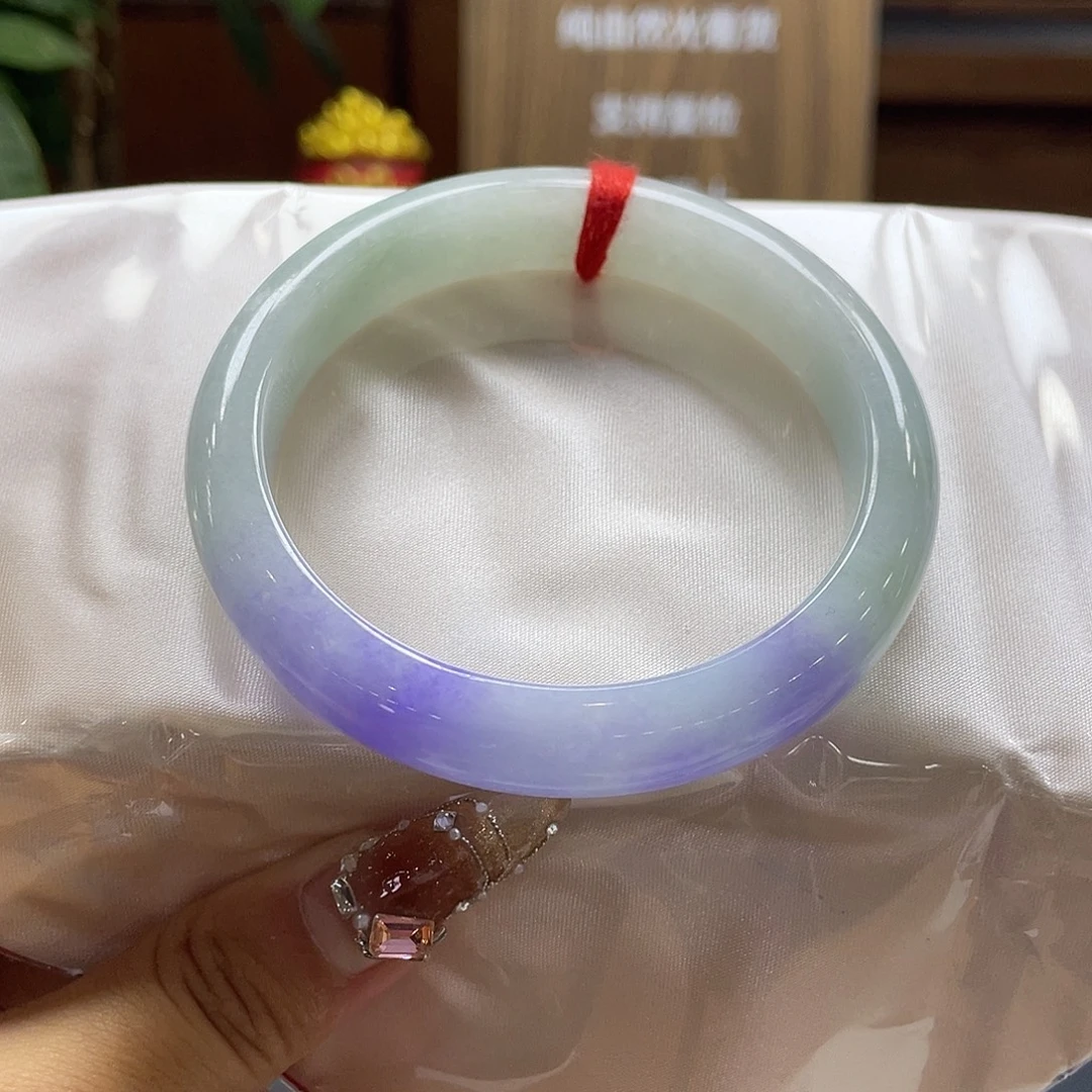 翡翠未镶嵌手镯19号