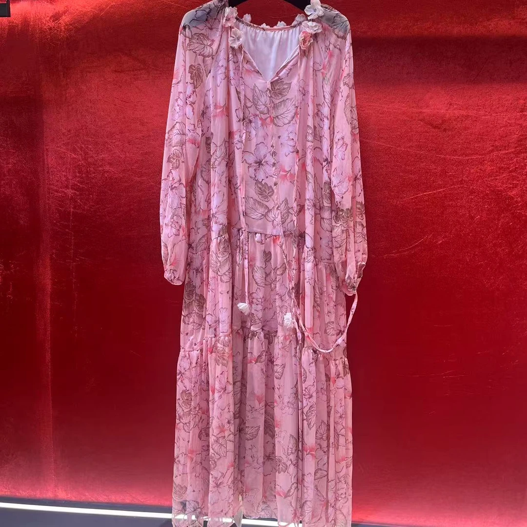 DanDancollectionstore【语笑嫣然】深圳大码女装轻奢仙子长裙007