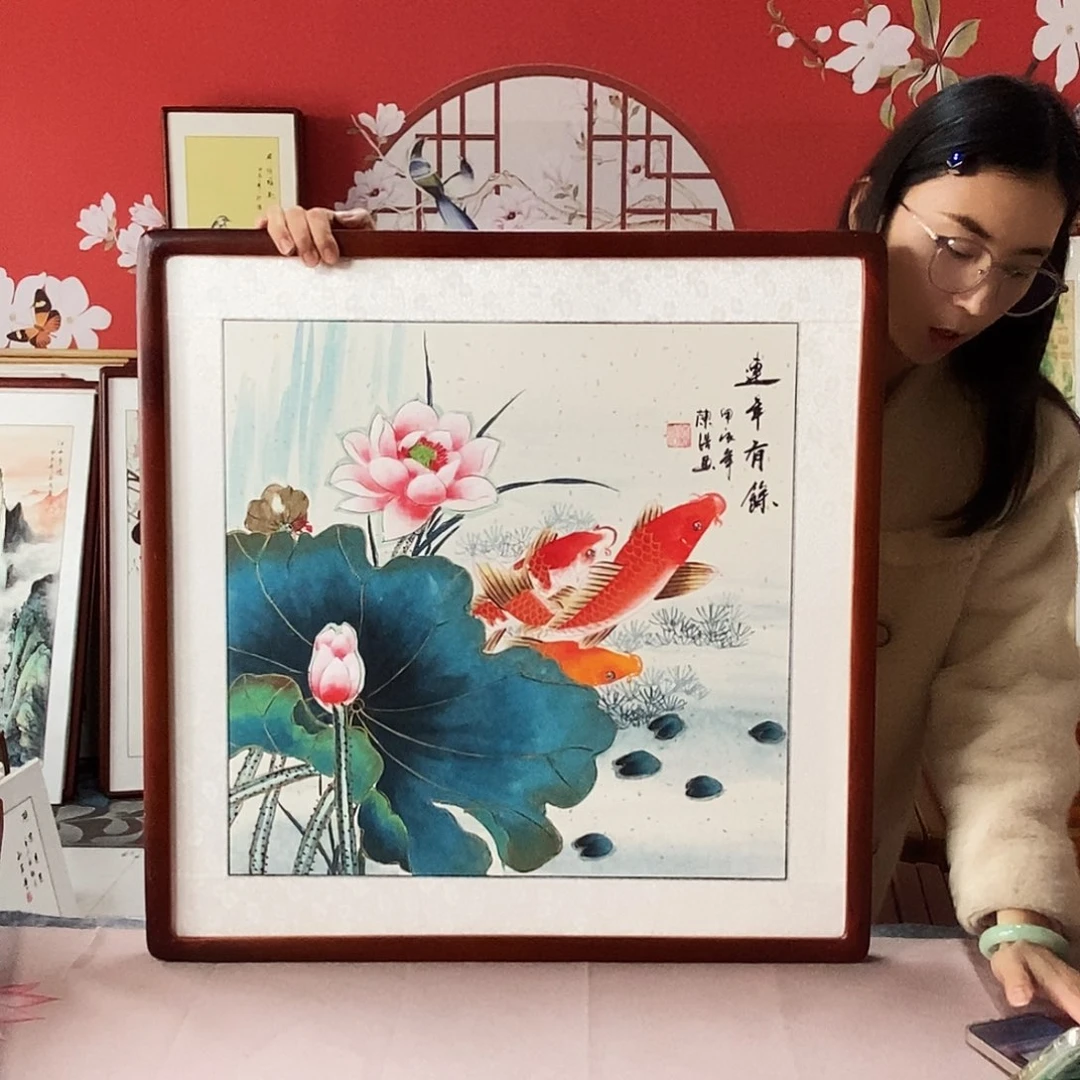 国画手写手绘62✖️62国画作品