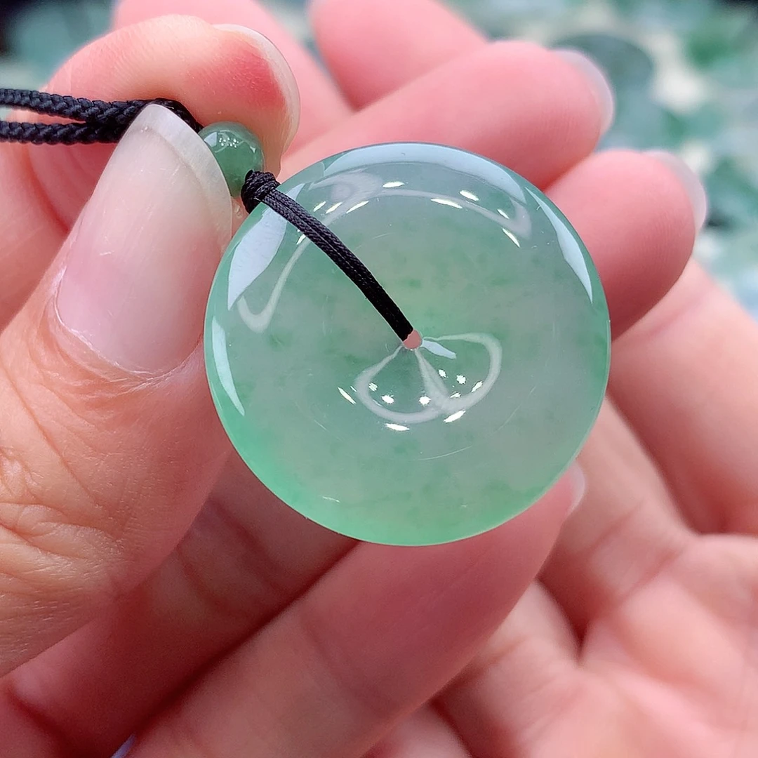 颈饰未镶嵌翡翠编号45尺寸26.1-5.6