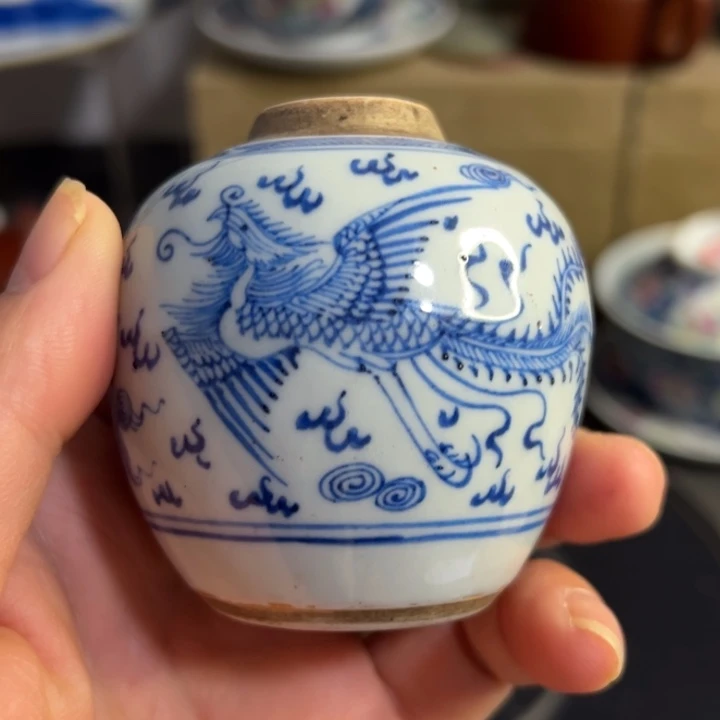 瓷片漏**鱼青花瓷器青花瓷器