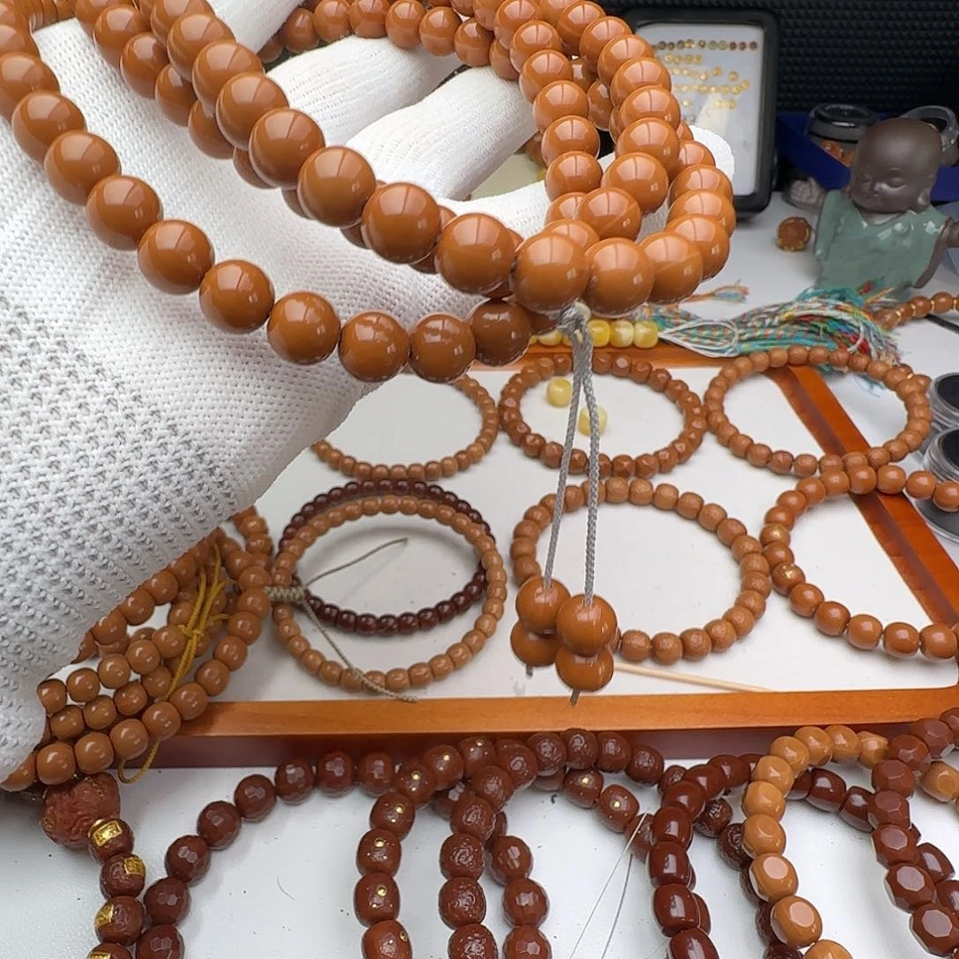 @***@手串猴头核桃正圆108