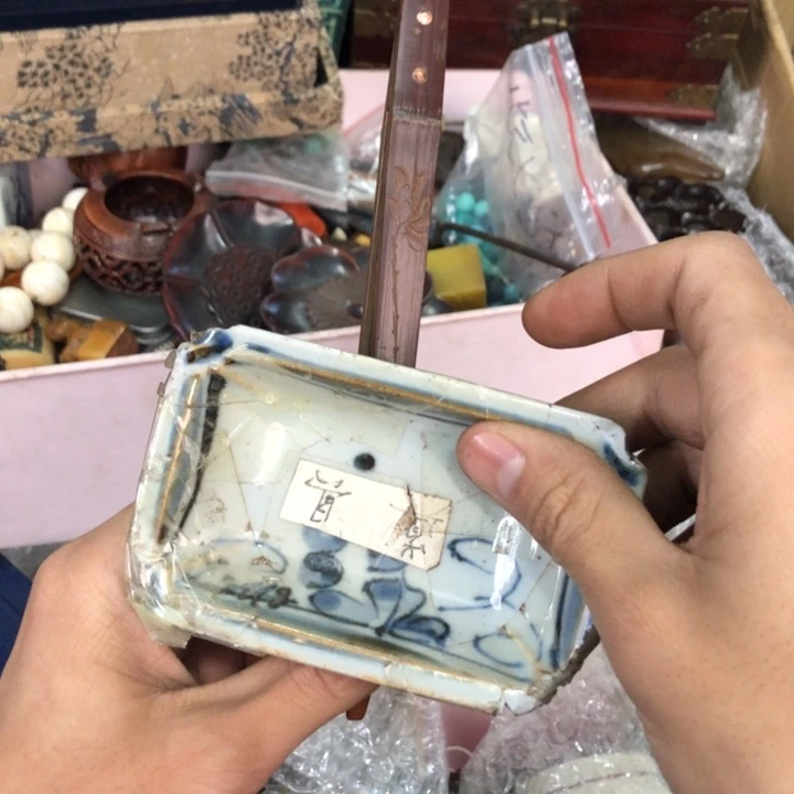 陶瓷孤品单件车里拍鬼****白