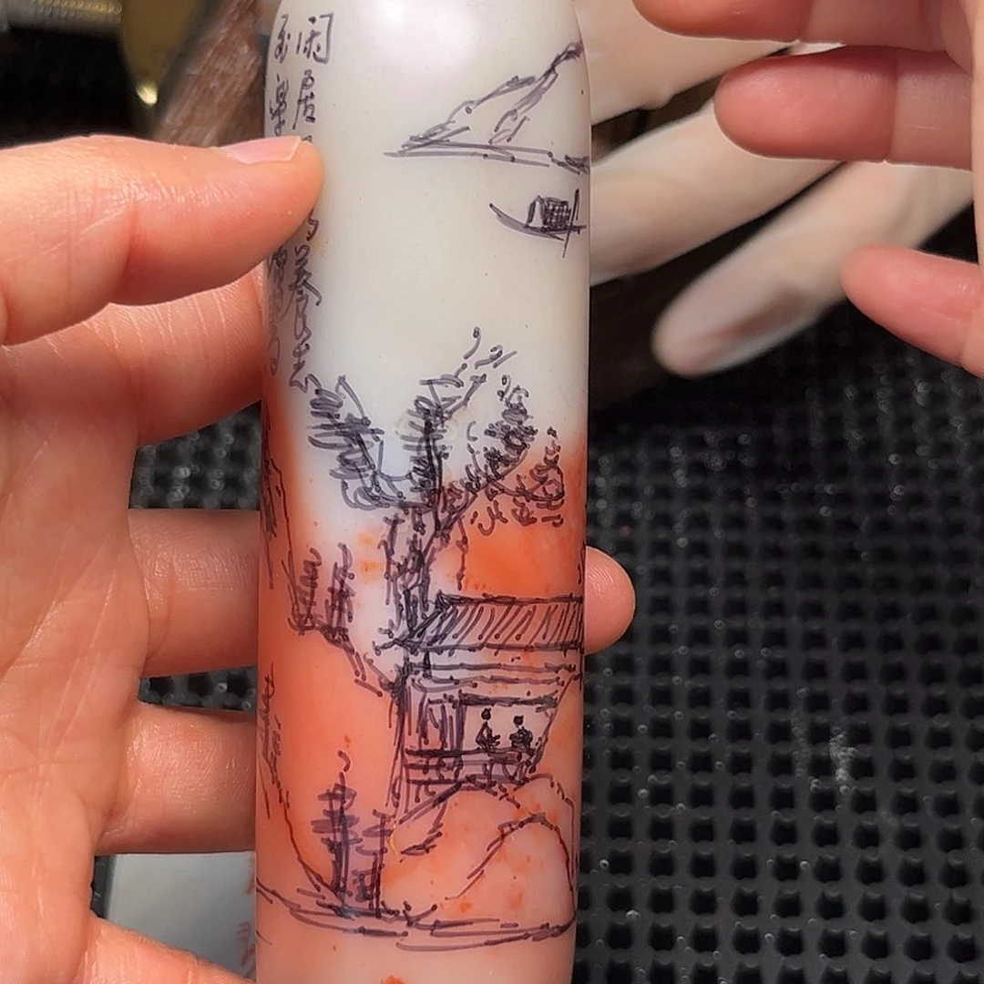 寿山石抖音小能手我真的爱