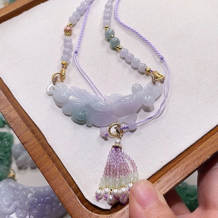 翡翠未镶嵌颈饰翡翠吊坠