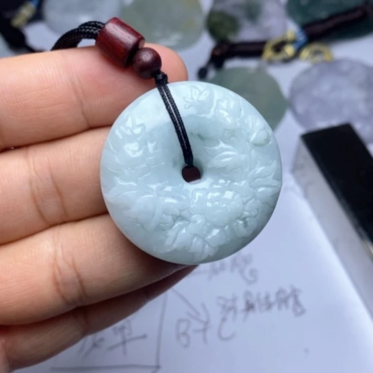 颈饰未镶嵌翡翠翡翠