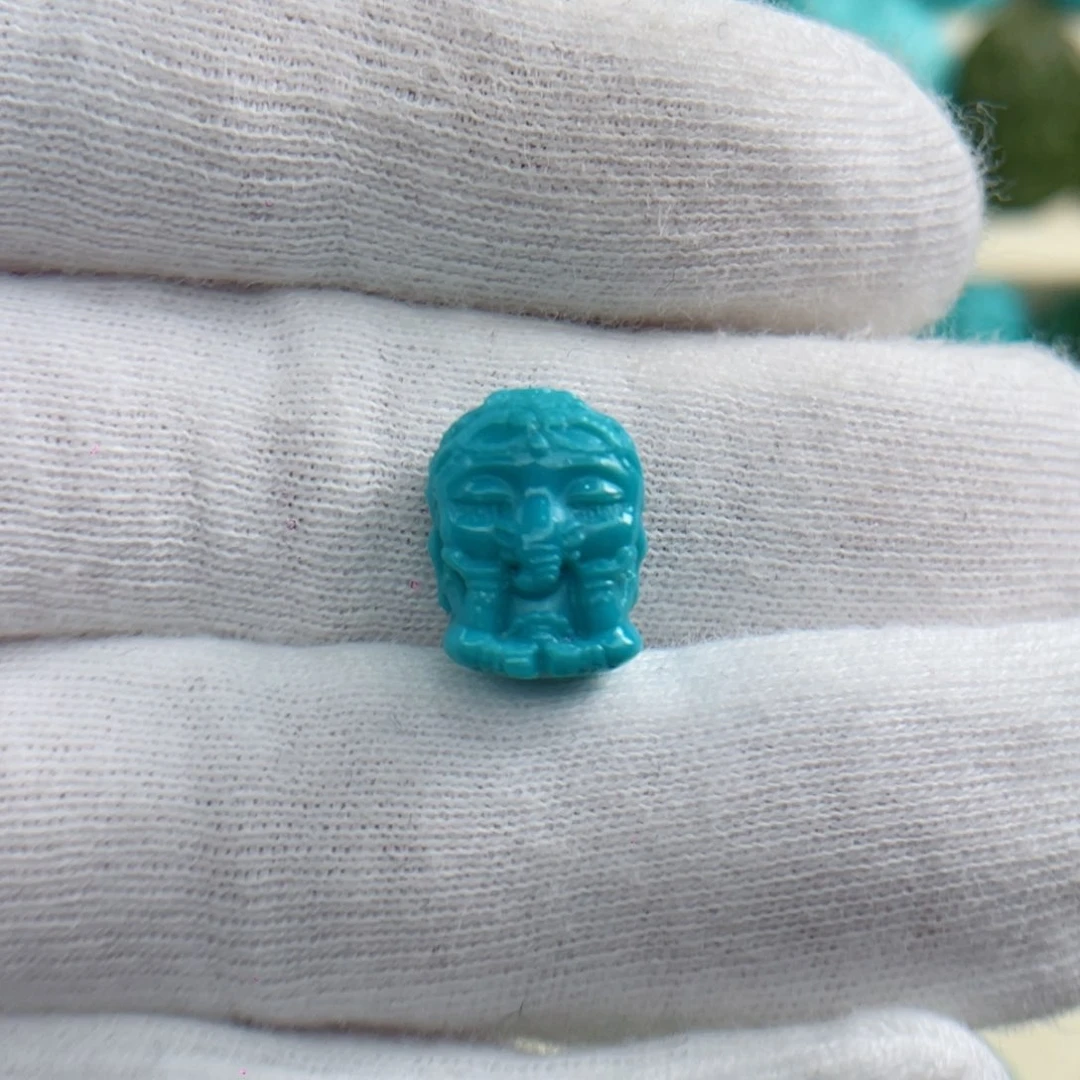 绿松石颈饰未镶嵌卡9.8-13-7.8