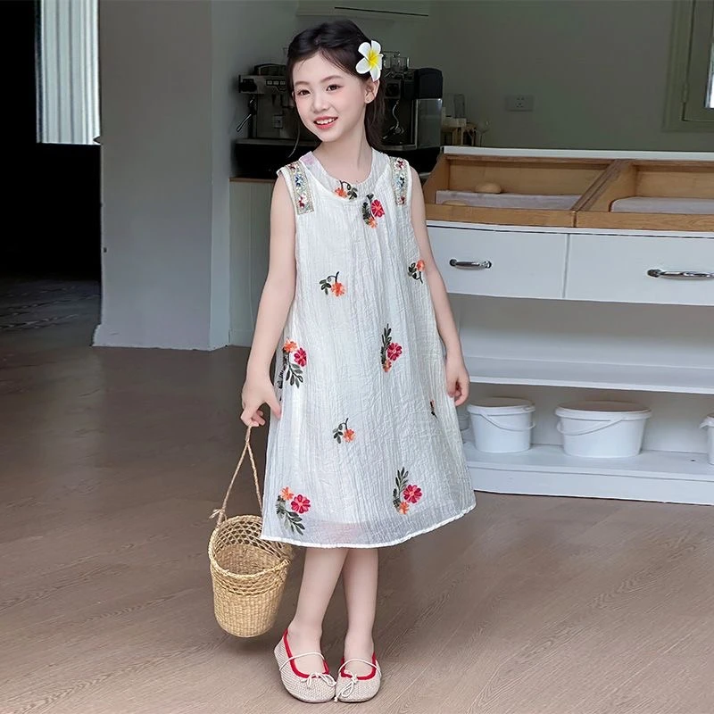 「Dannirabbit」【夏款】田园风情女童碎花裙【X-8325】