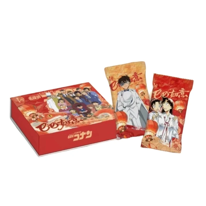 【吃吃拆包】卡绘文创名侦探柯南『巳巳如意』收藏卡牌盲盒