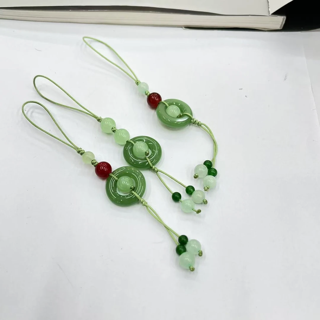 平安扣琉璃手机链（多样发一）