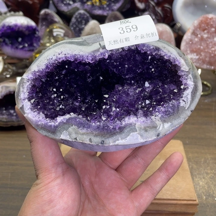 水晶珠宝半成品未镶嵌