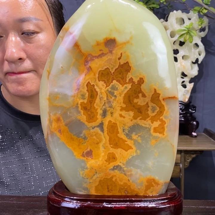 石材精品古青石摆件