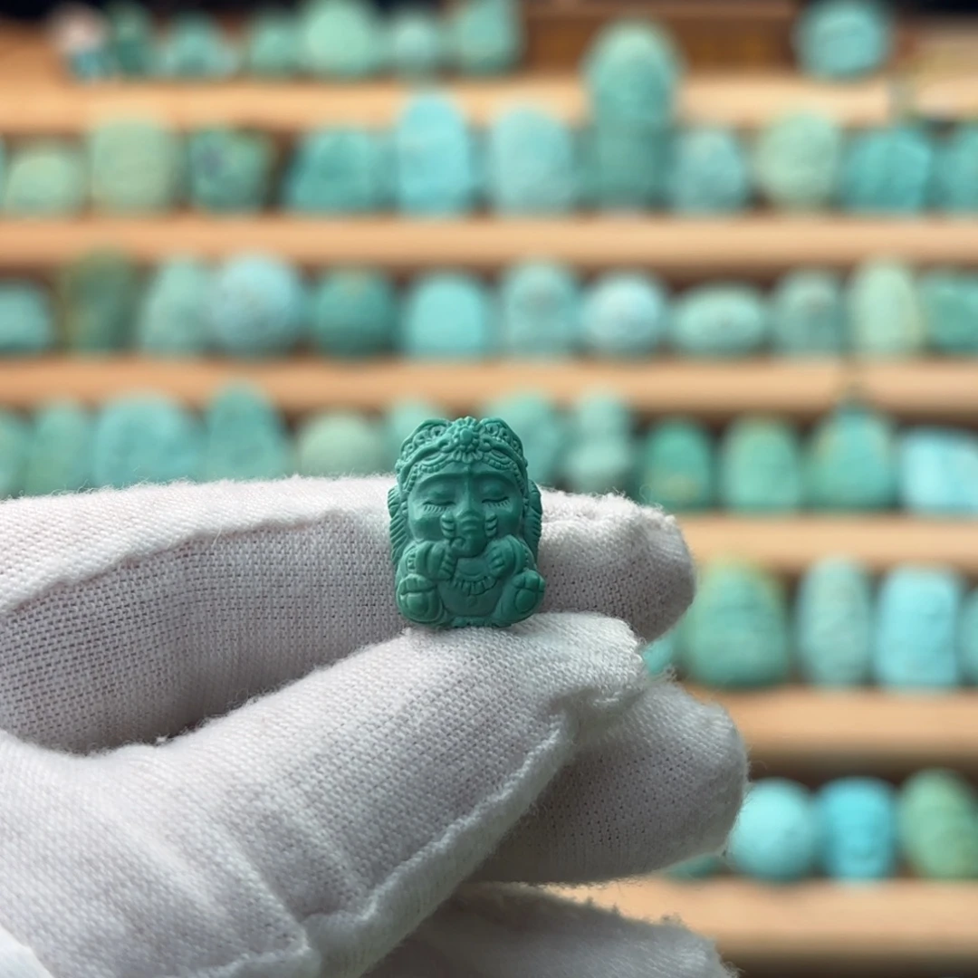绿松石未镶嵌配饰